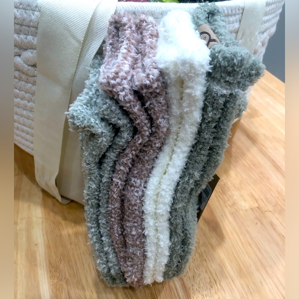 Cozy Multicolor Fuzzy Socks